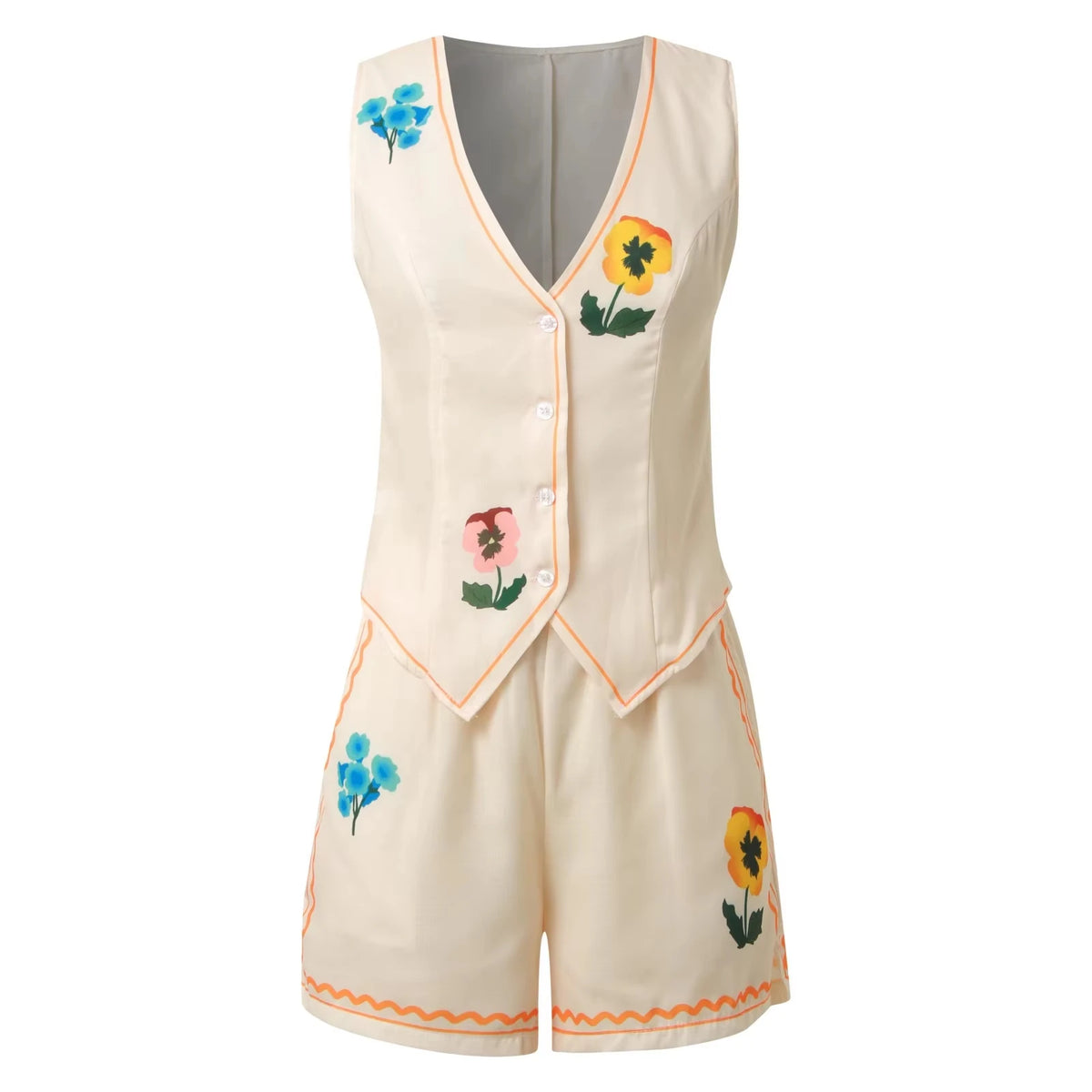 Camil Summer Vacation Fashion Outfits Two Piece Sets