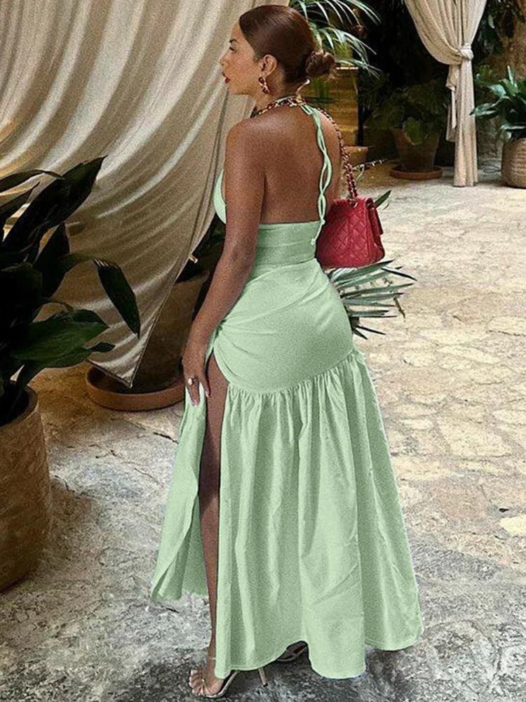 Laura Sexy Irregular Hipster Two Piece Set