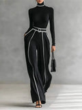 Lia Spring Woman's Color Matching Two-piece Sets