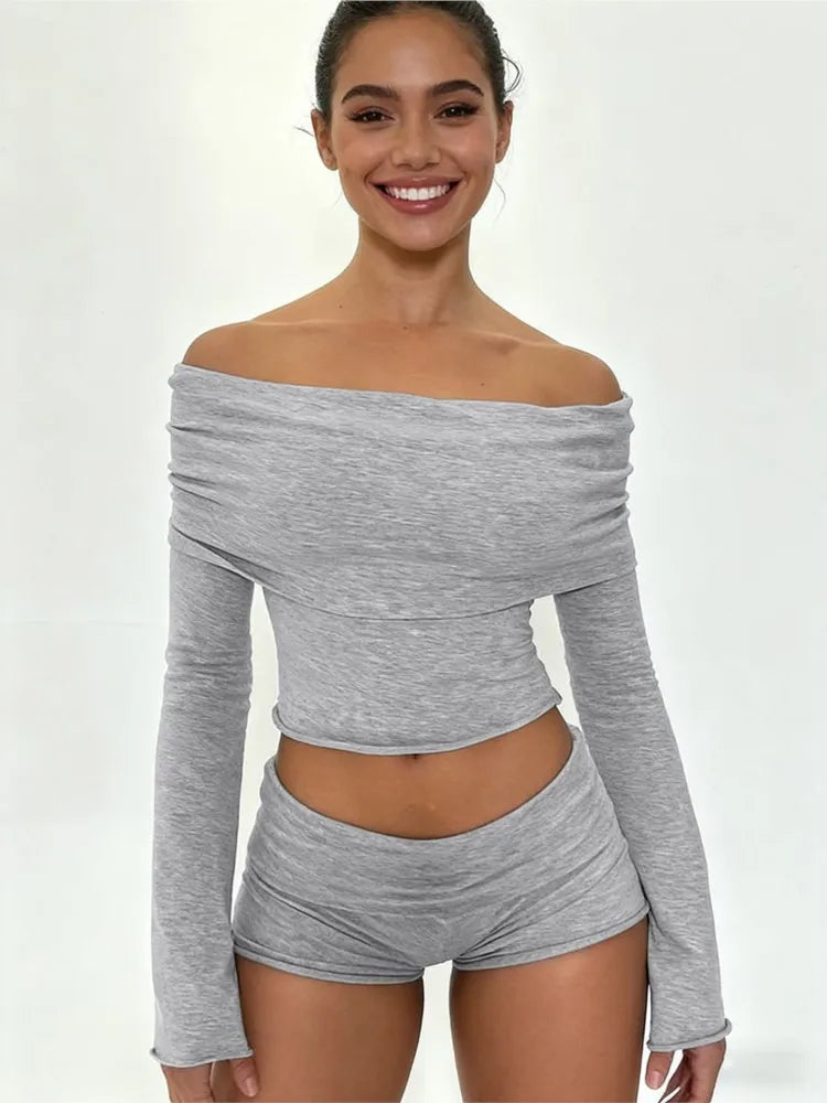 Michelle Casual Fashionable Sexy Two Piece Sets