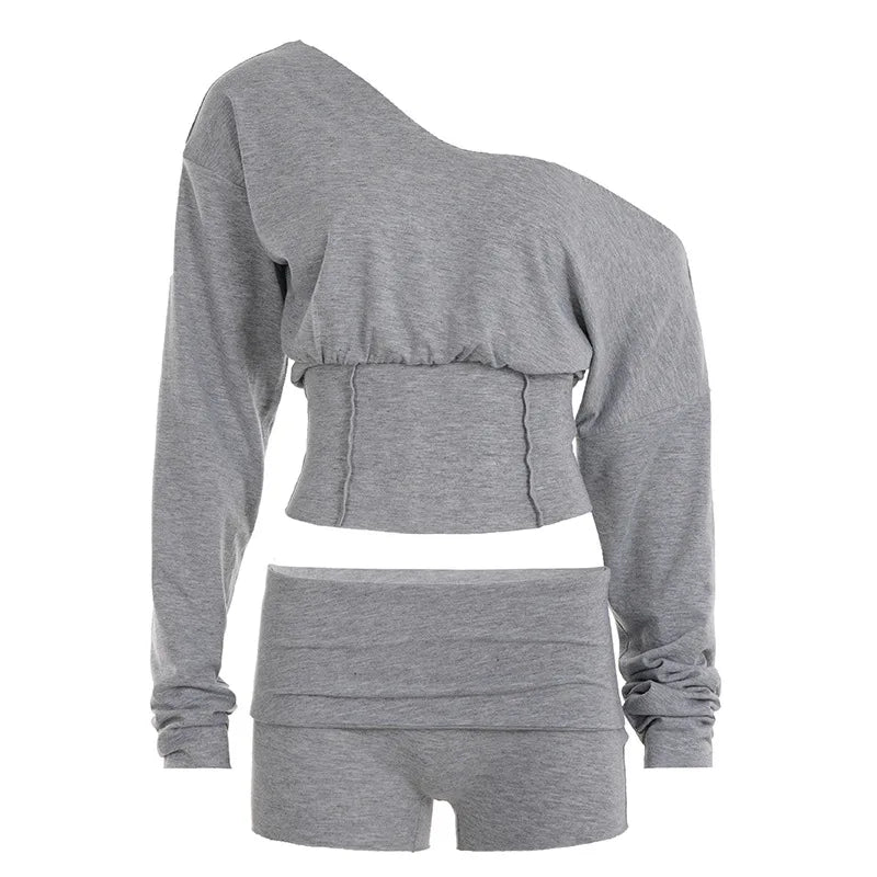Pamela Outfit Casual Long Sleeves Two Piece Sets