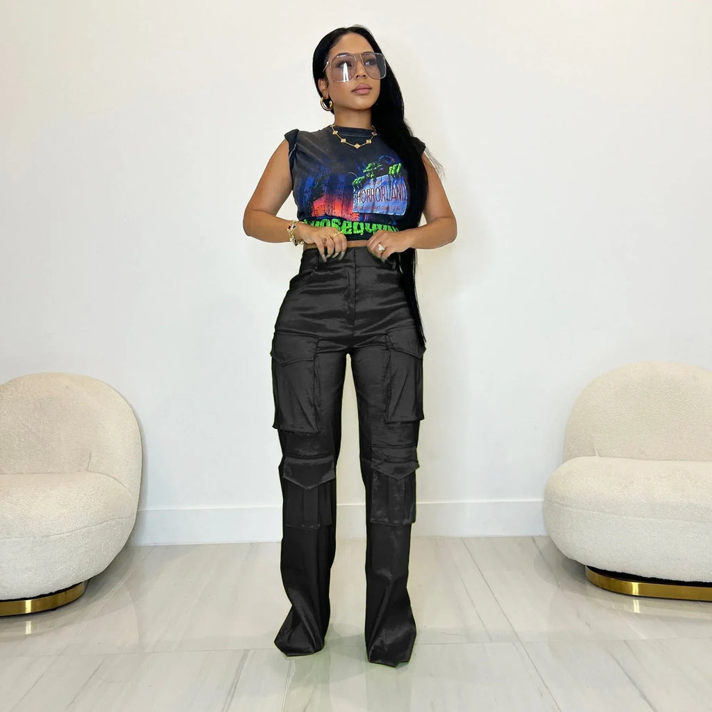 Ananya Women Fashion Style Straight Jogger Pants