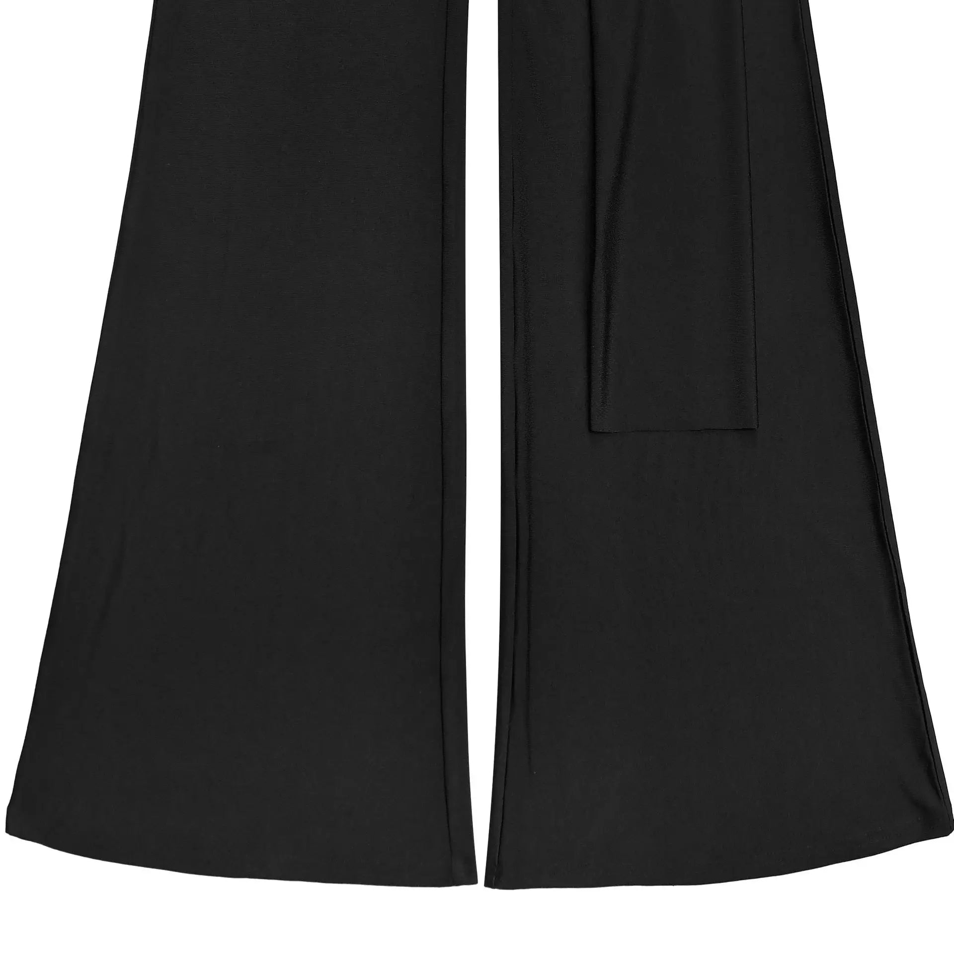 Peterborough Hollow Out Bandage Patchwork Halter Sleeveless Backless Jumpsuit