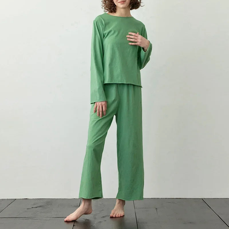 Karina Casual Homewear Long-Sleeved Two Piece Sets