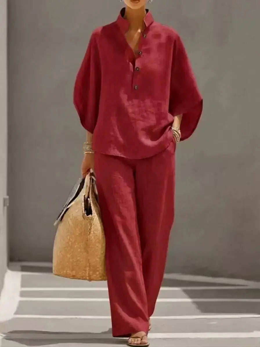 Gabi Ladies' Lazy and Relaxed Feel Two Piece Sets