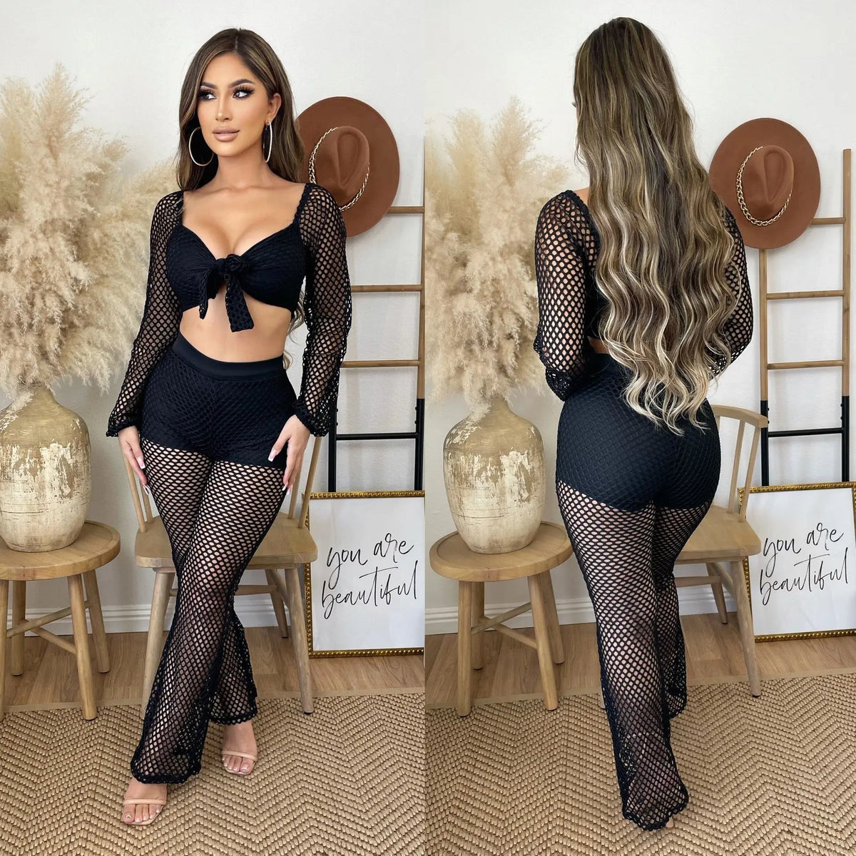 Paola Outfits Set Sexy Women Two Pieces Sets
