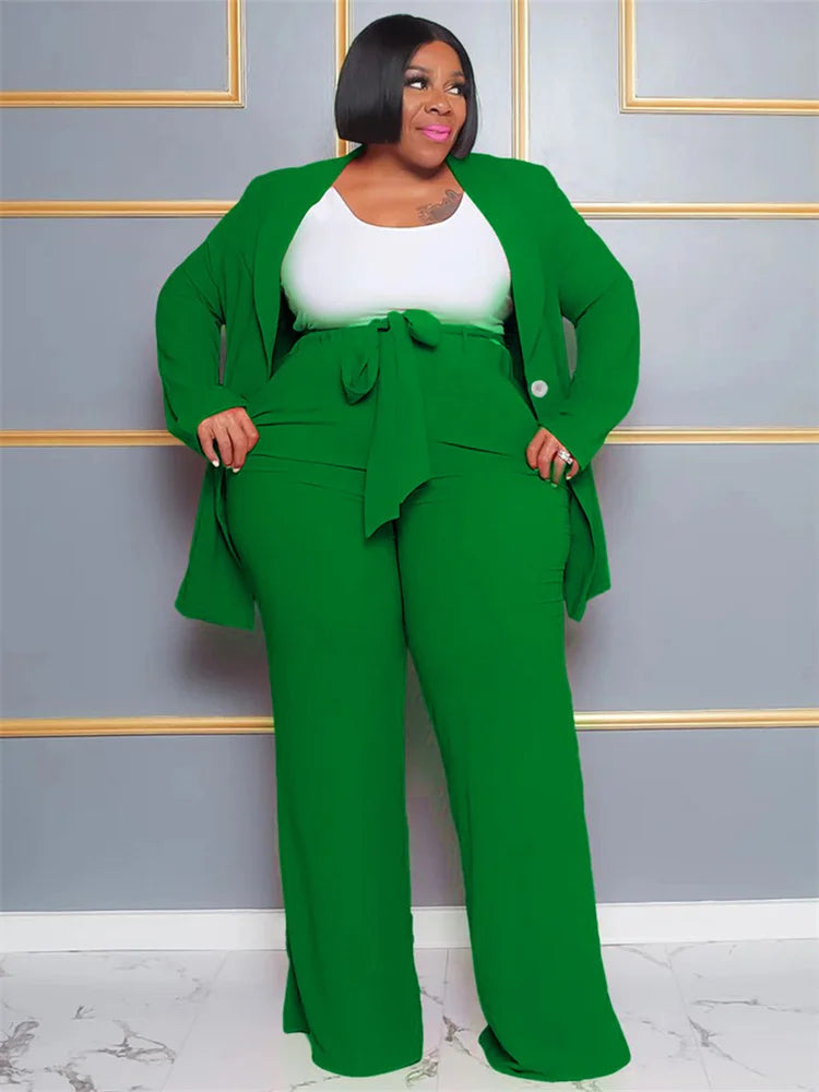 Esther Plus Size Women Clothing Two Piece Sets