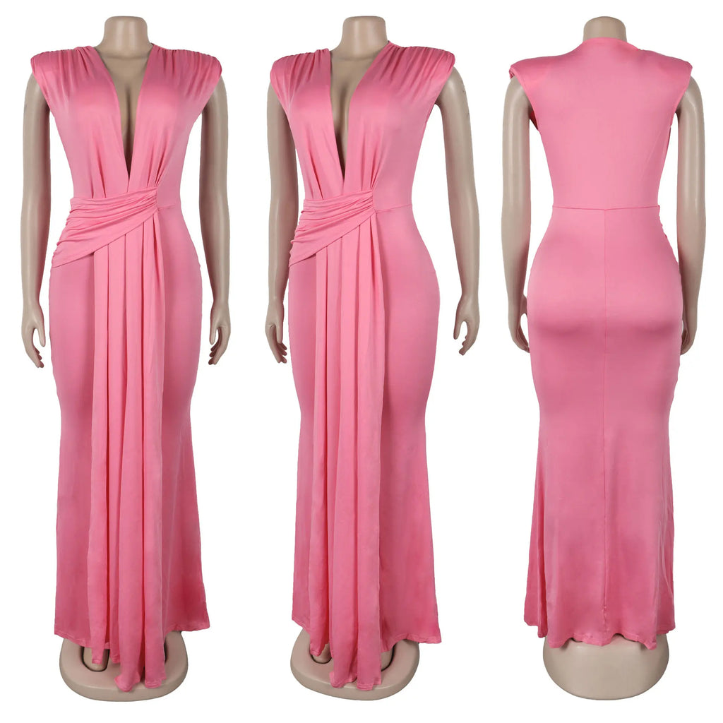 Litanua Elegant Evening Party Long Maxi Comfortable Dress