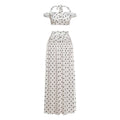 Francely High Waist Pleated Elegant Two Piece Sets