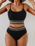 Rita U-Neck Tie-Waist Sexy Bikini Two Piece Sets