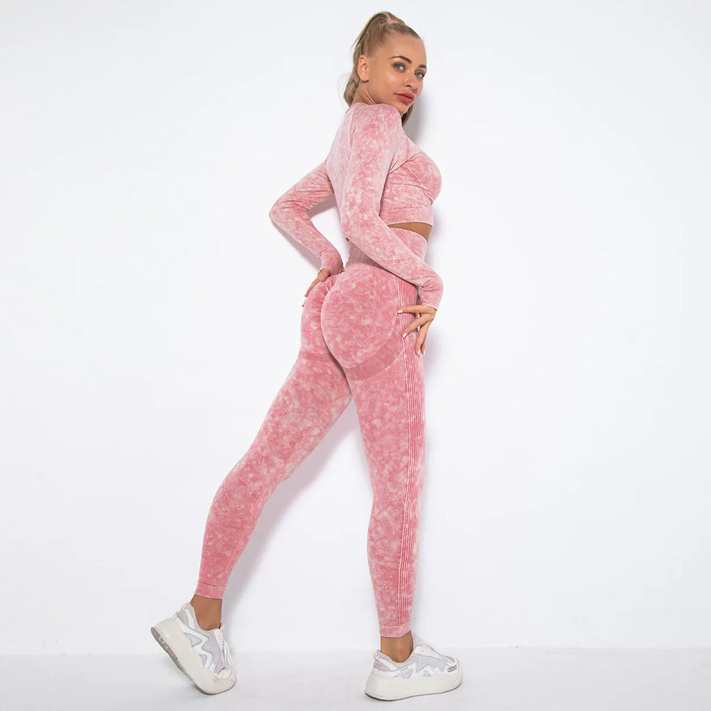 Cristal Workout Clothes Athletic Wear Two Piece Sets
