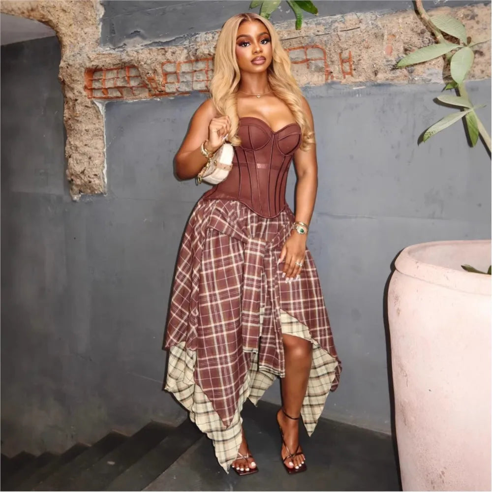 Lola Hot Girl Style Personality Matching Sets Two Piece Sets