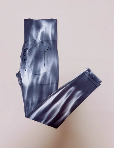 Roselle Tie dye High Waist Legging Push Up Scrunch Gym Sports Yoga Pants