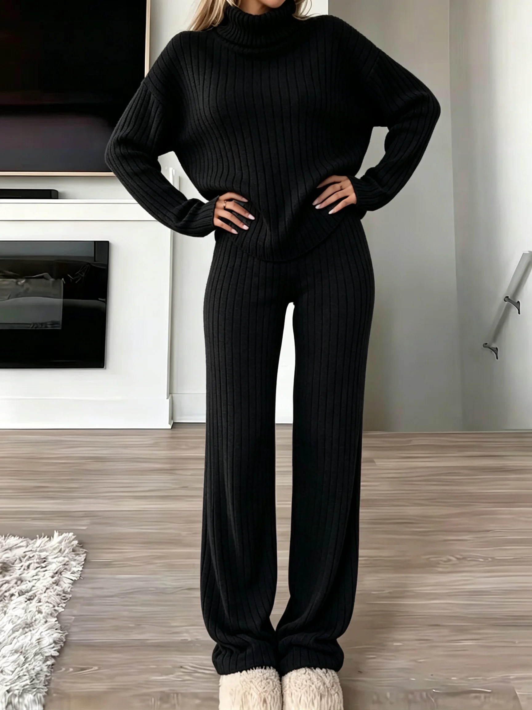 Rocio Casual Loungewear For Daily Two Piece Sets