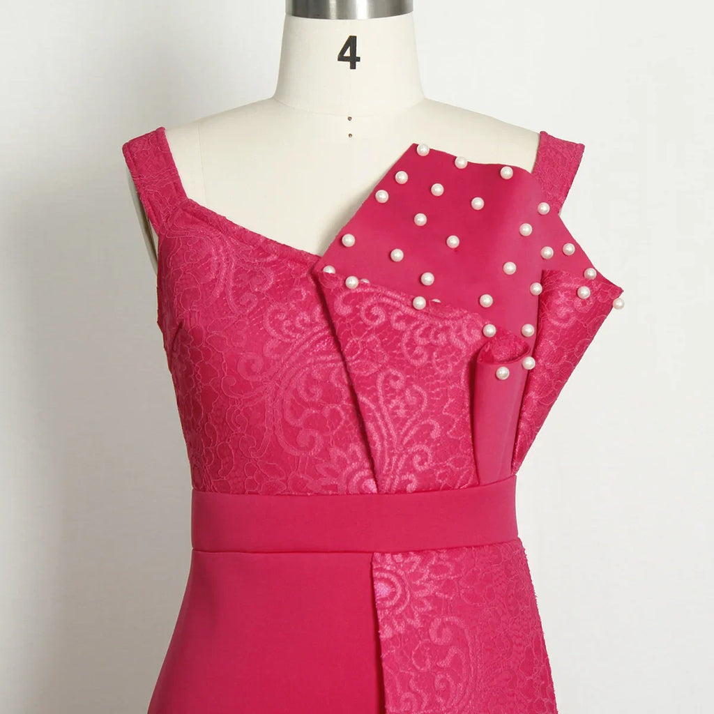 Hamilton Designers Beaded Off Shoulder Mermaid Skinny Floor Length Maxi Dress