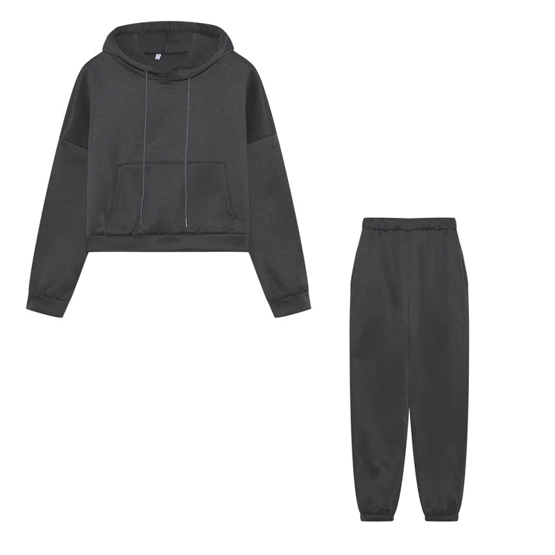Elena Autumn and Winter Clothing Two Piece Sets