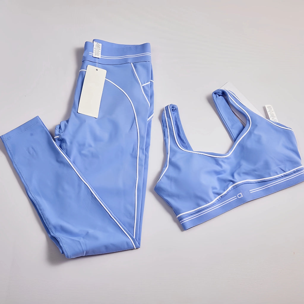 Lia Fabric Sports Comfortable Two-piece Sets