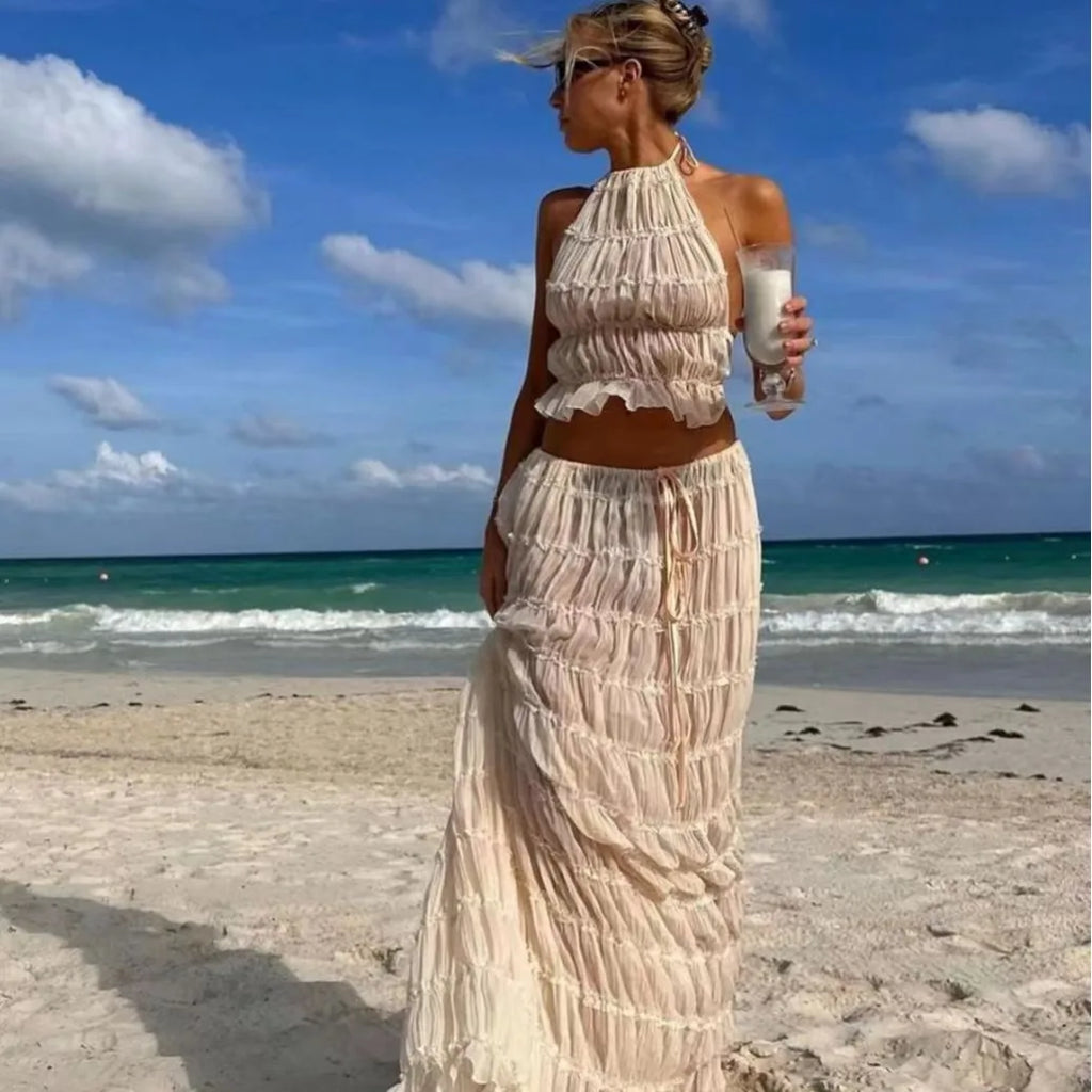 Ana Fashion New Summer Female Two Piece Sets