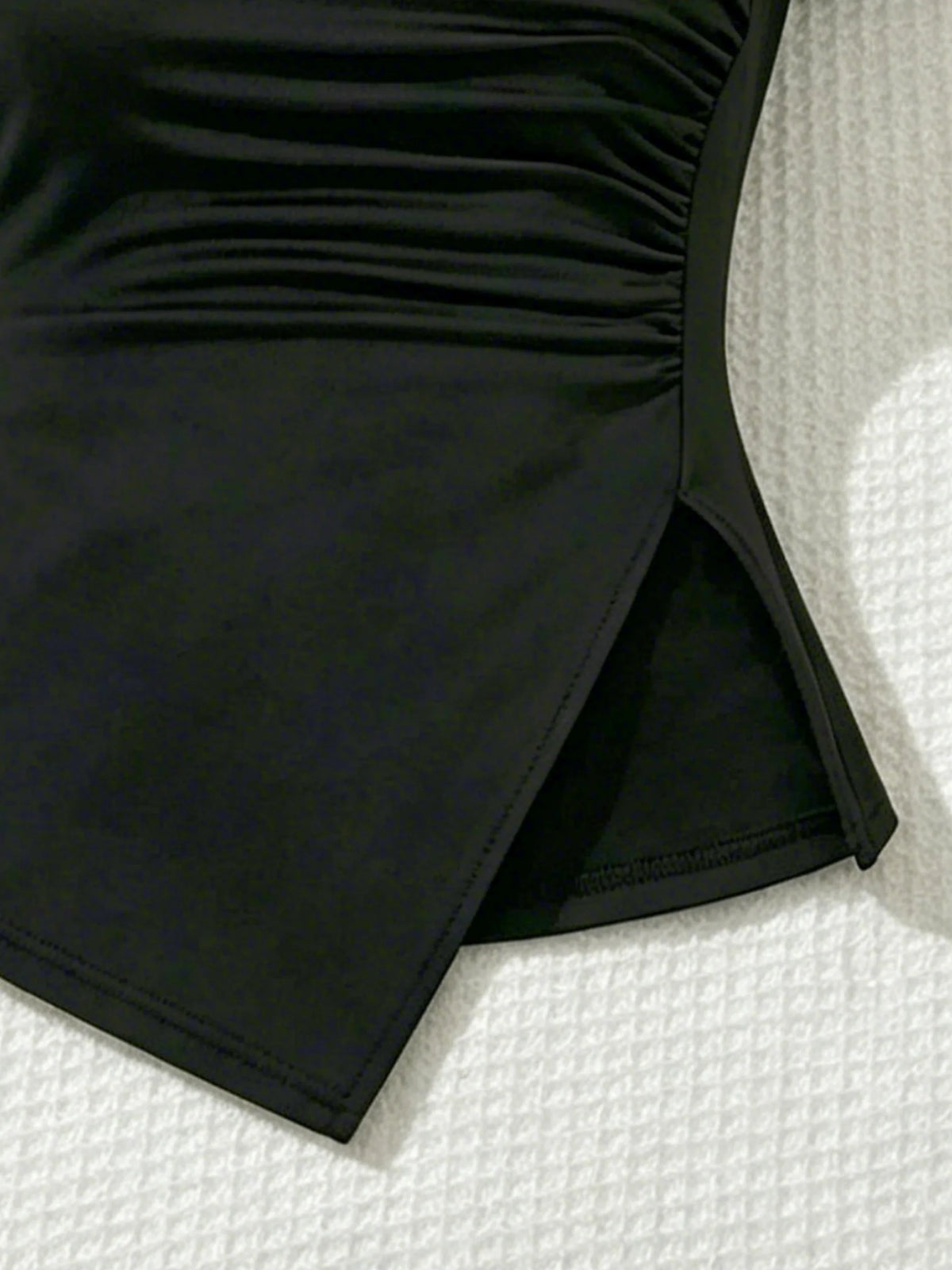Ashley High Waist Fold Over Side Two Piece Sets