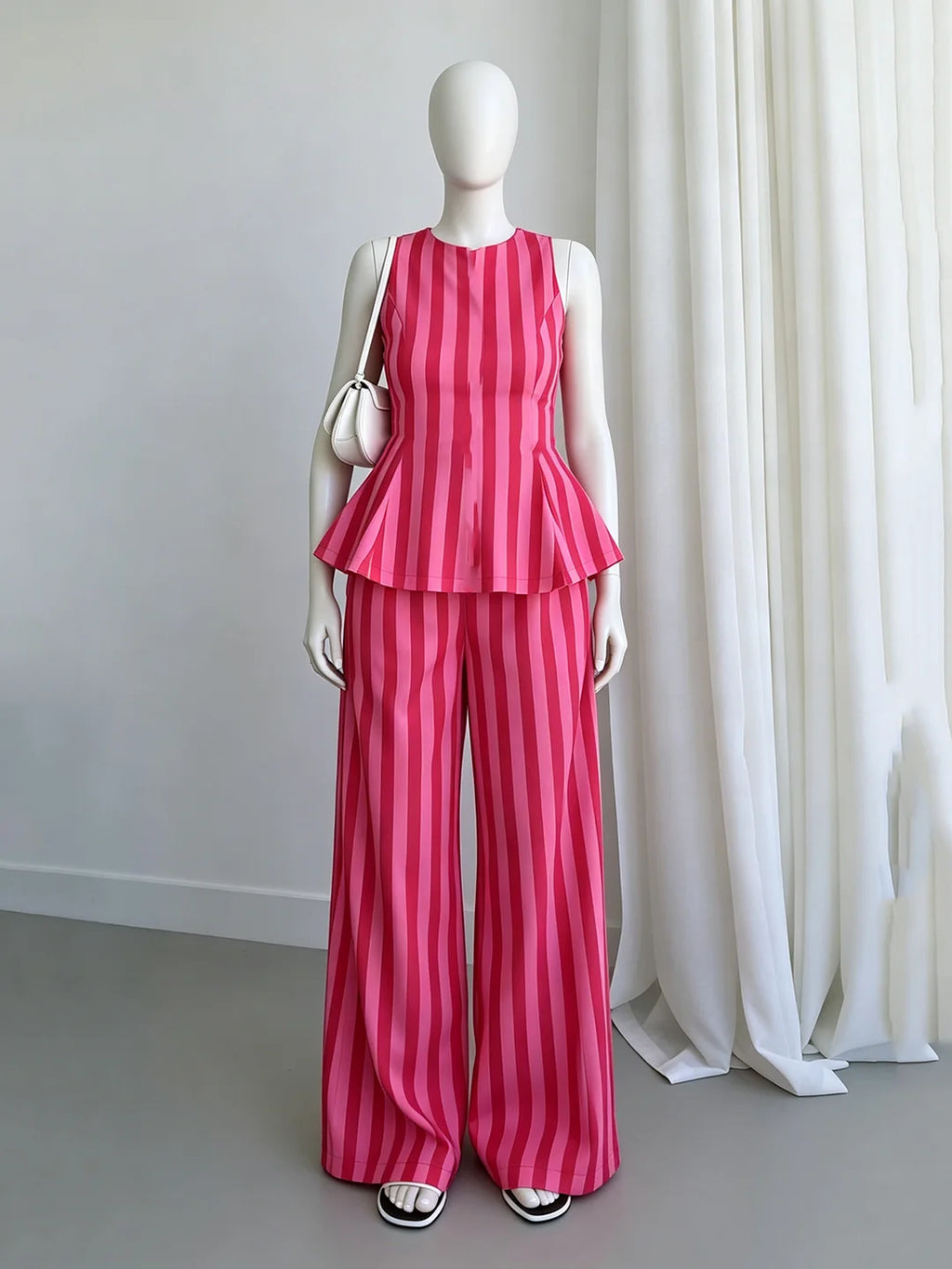 Angela Wide Leg Elegant Summer Casual Two Piece Sets