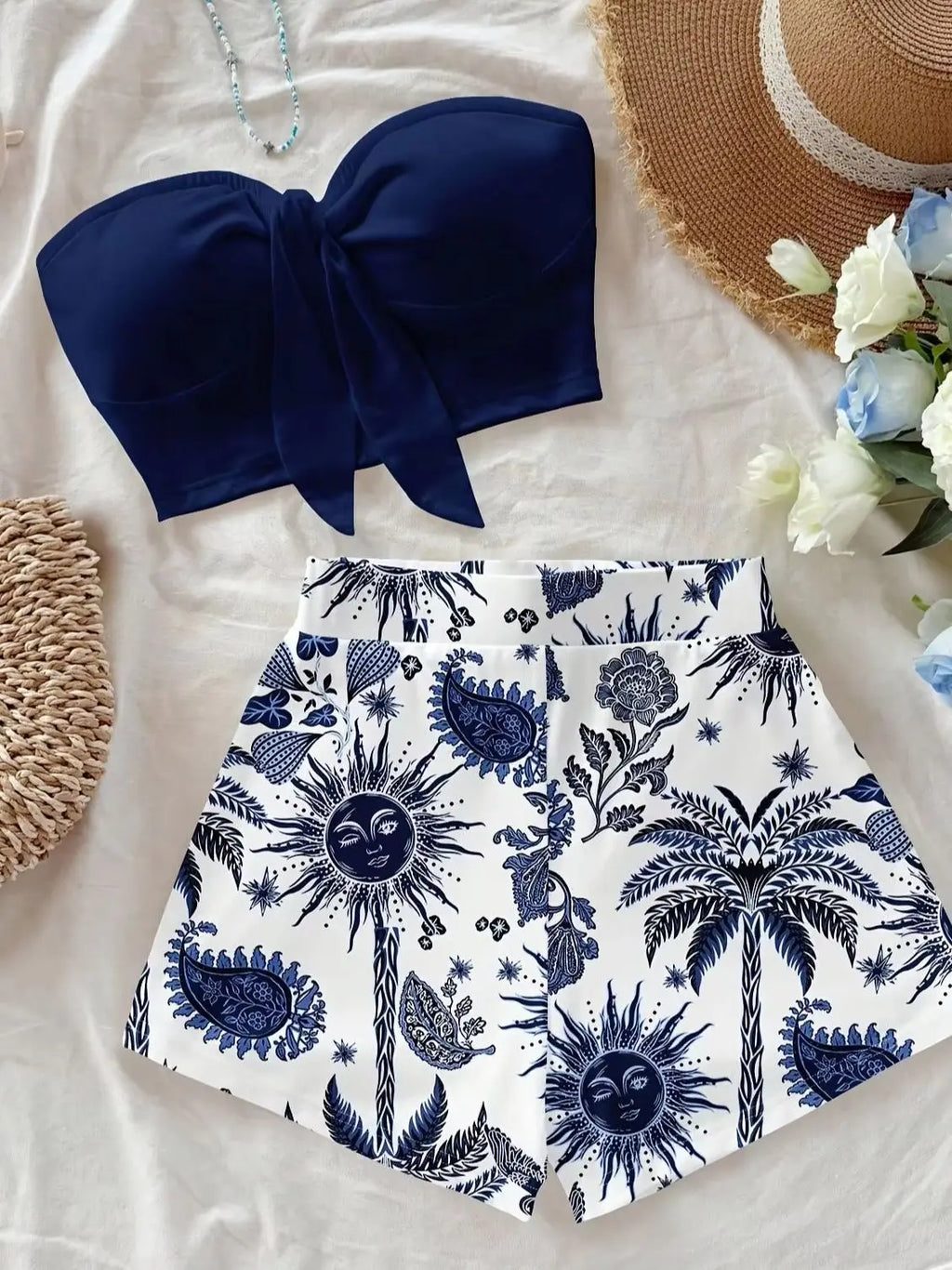 Windy Women's Summer Vacation Two Piece Sets