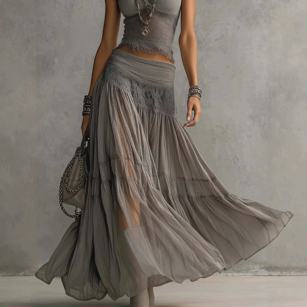 Mery Women’s Fashionable Flowing Two-Piece Sets