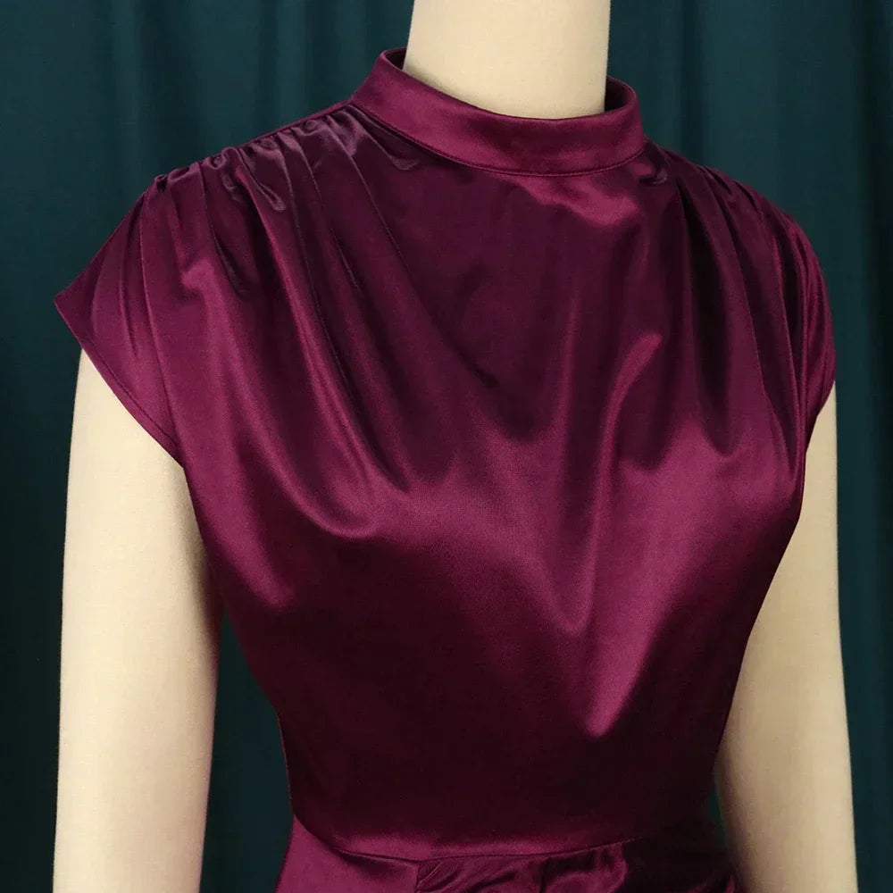 Azua Plus Size Sexy Bodycon Long Prom Slit Evening Birthday Party Cocktail Dress