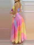 Celeste A Lace-Up with a Half-Length Two Piece Sets