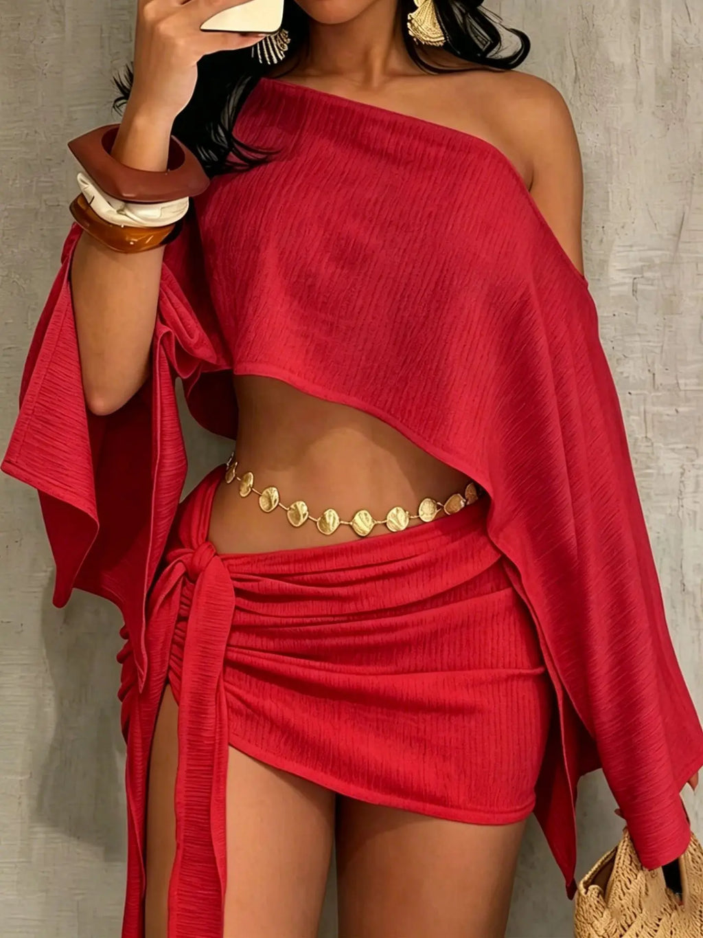Siara Sexy Beach Elegant Work Casual Two Piece Sets