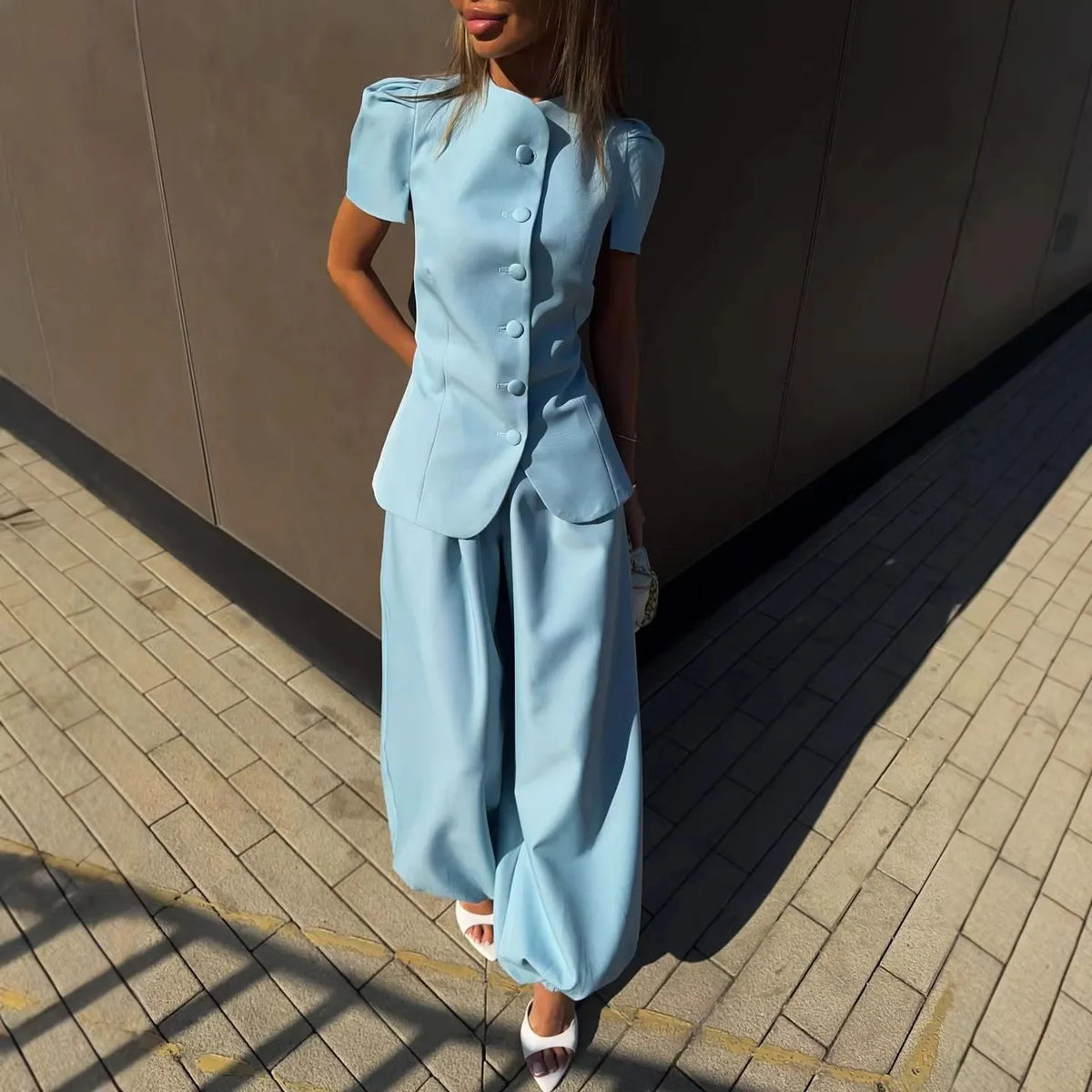 Gaby Casual Trousers Women's Two Pieces Sets