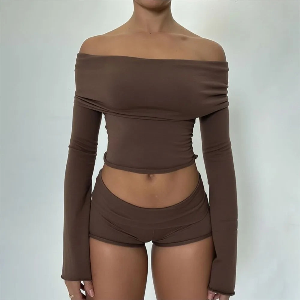 Michelle Casual Fashionable Sexy Two Piece Sets