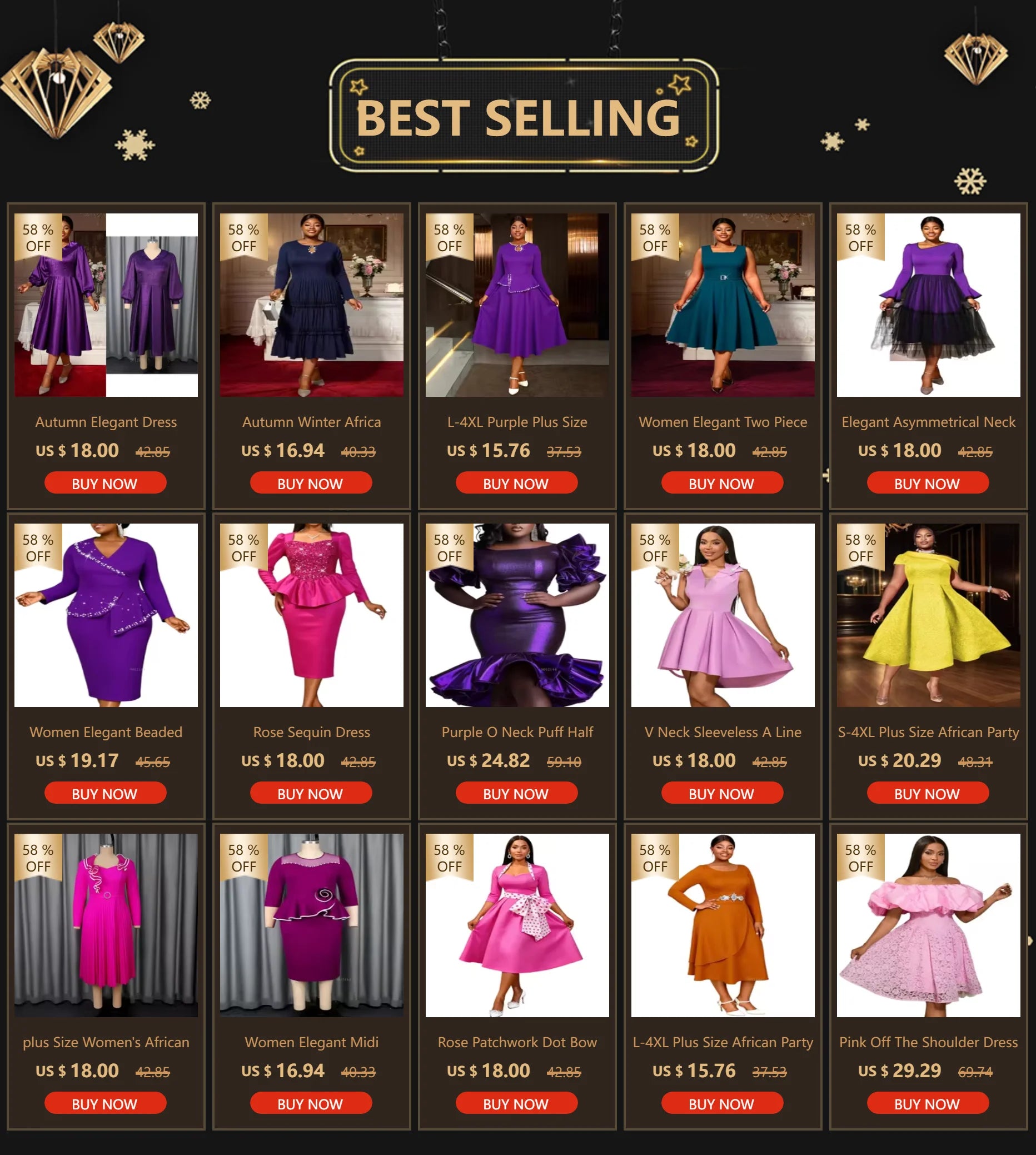 Rochelle Park Socialite Elegant Three-dimensional Flower Elegant Banquet Dress