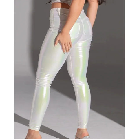 Bloomsbury Mid-Waist Wide Leg Baggy Casual Tights Leggings