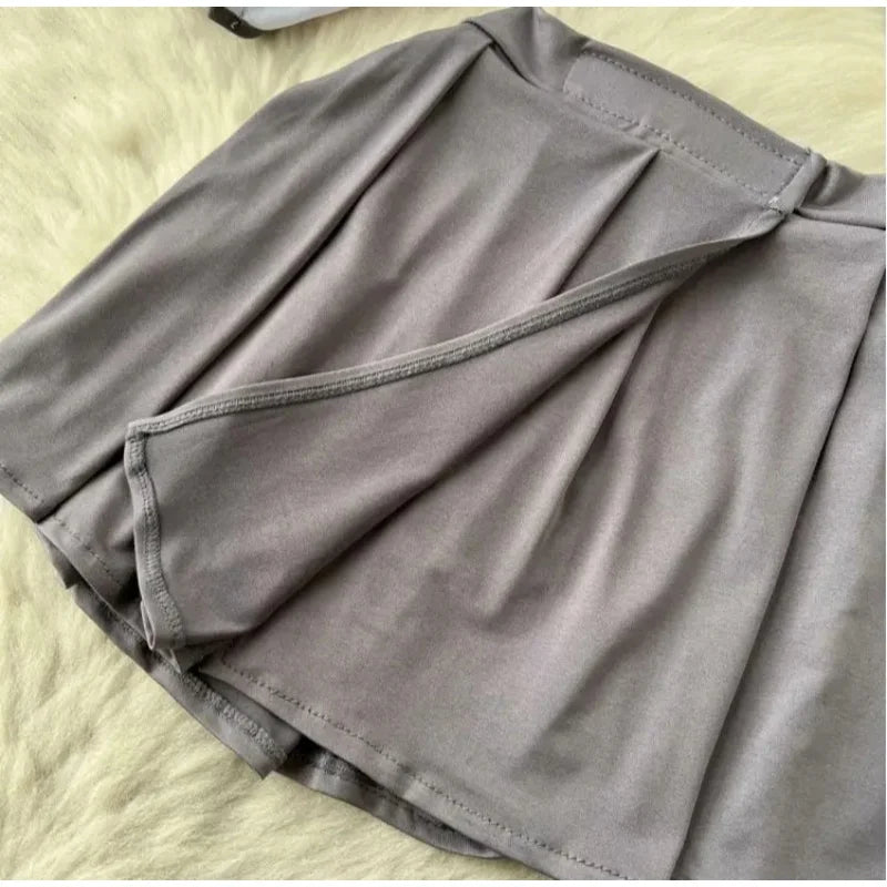 Emily Sleeveless Slim Backless Hallow Two Piece Sets