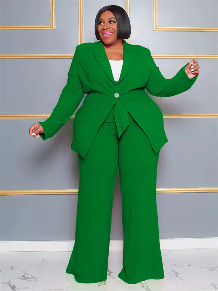 Esther Plus Size Women Clothing Two Piece Sets