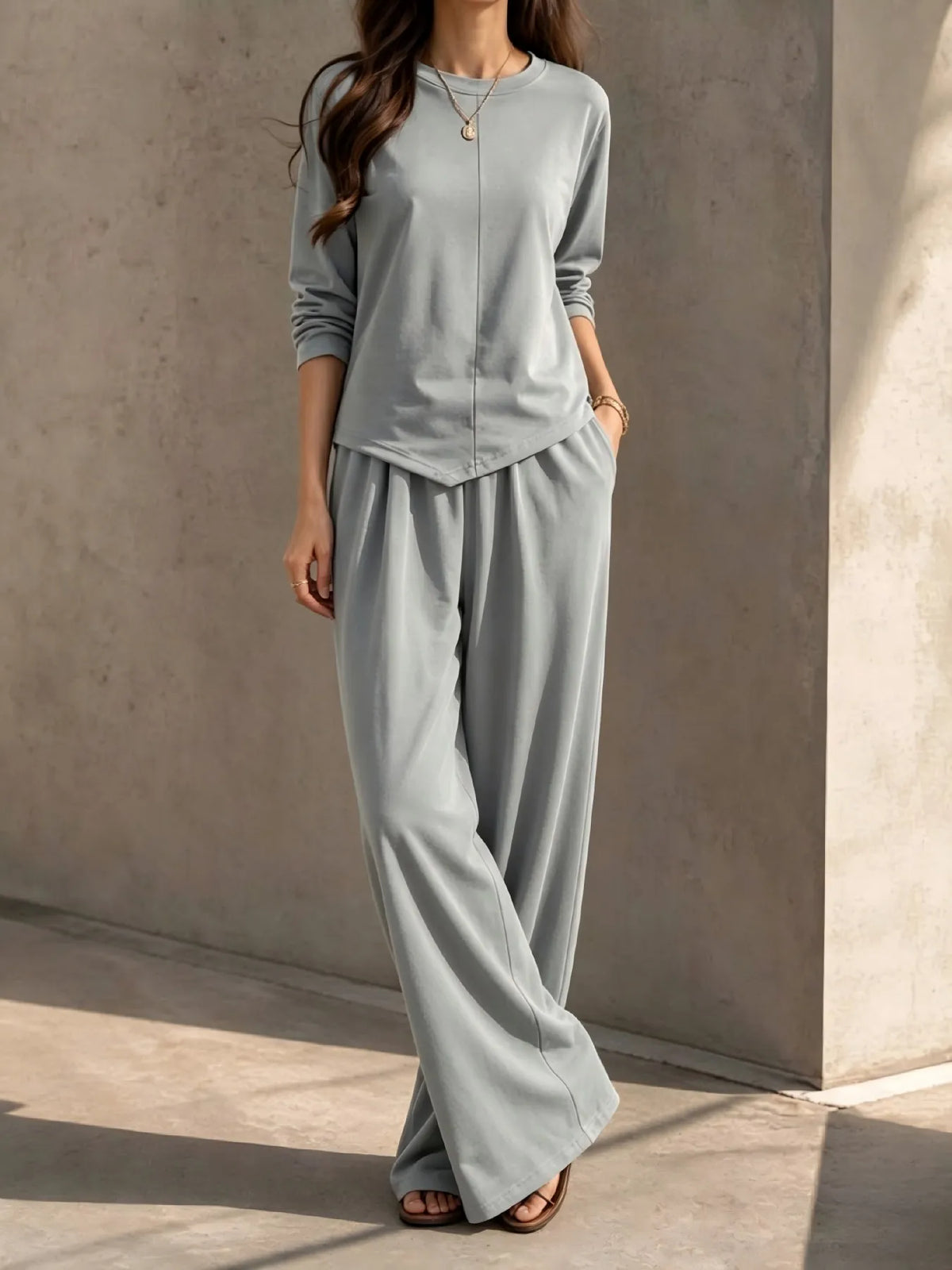 Yahaira Outfit Casual Loose Two Piece Sets