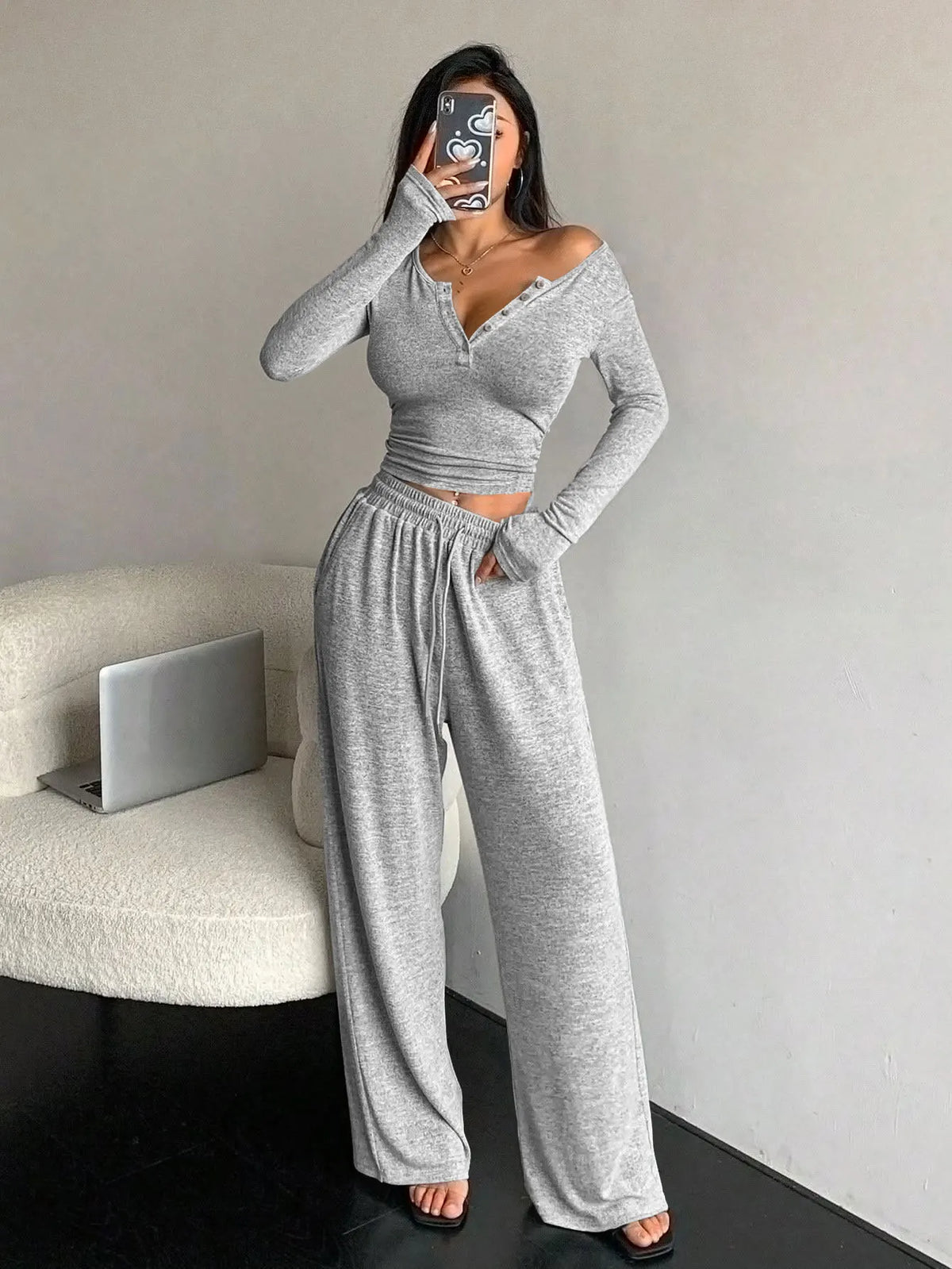 Bernarda Women Outfit Female Two Piece Sets