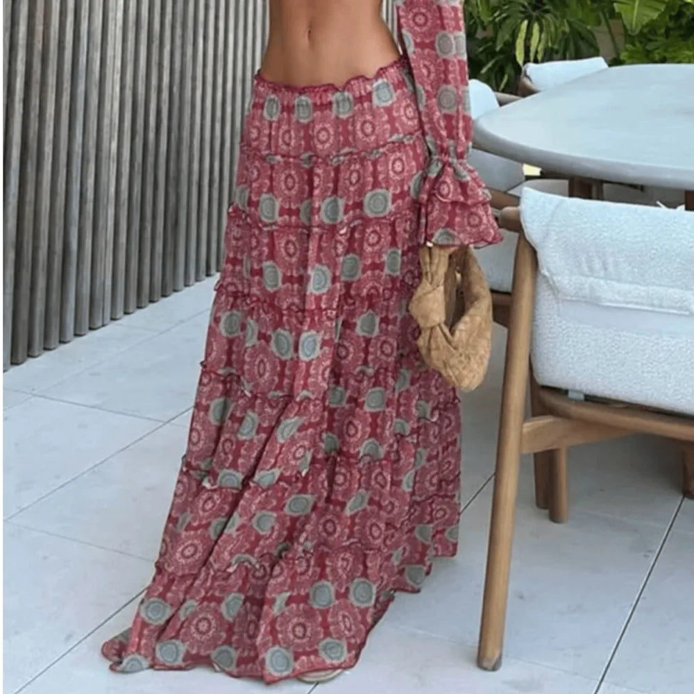 Grace Off Shoulder Cropped Two Piece Sets