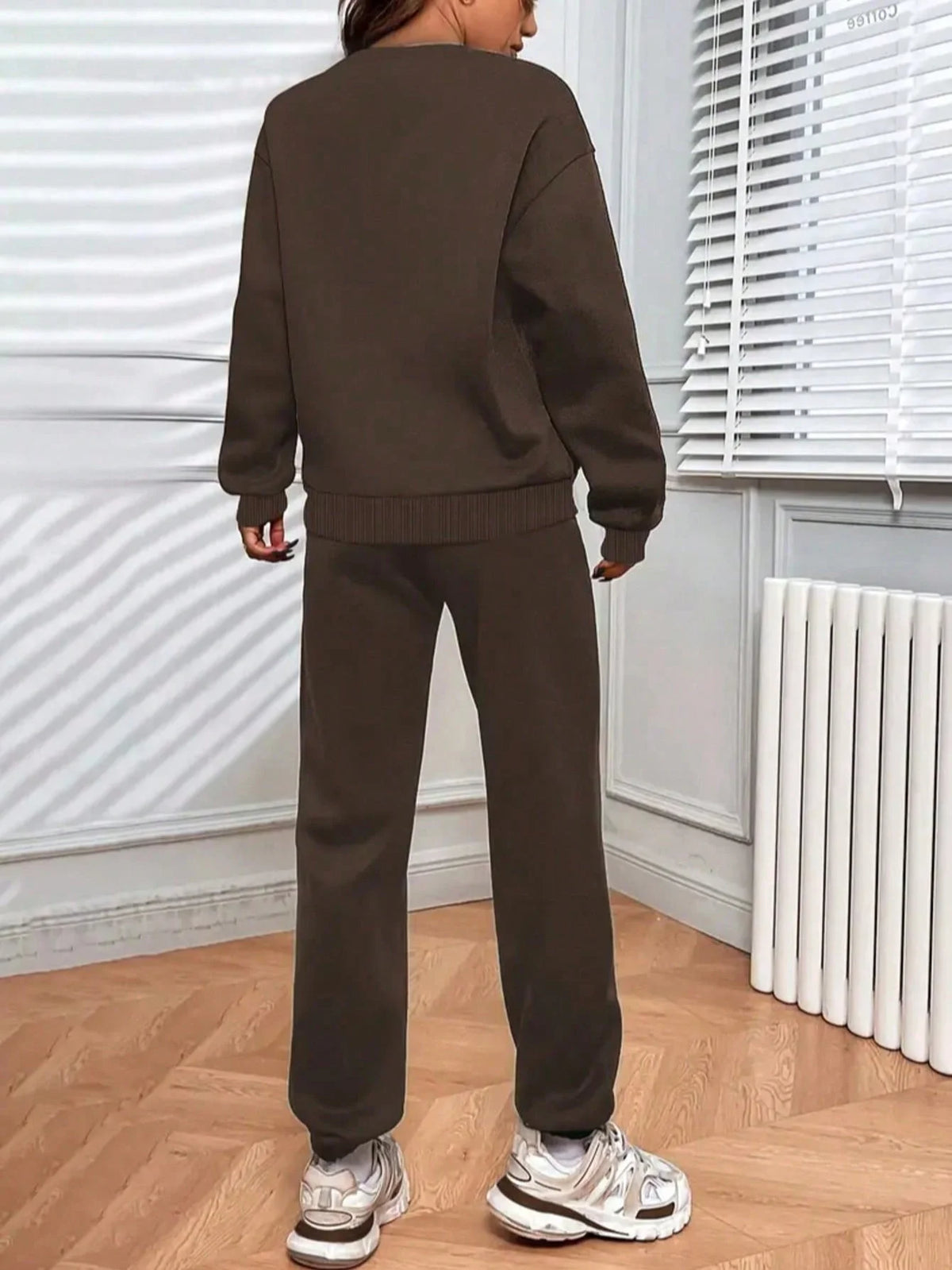 Alondra Women 2 Piece Fleece Sweatsuit Two Piece Sets