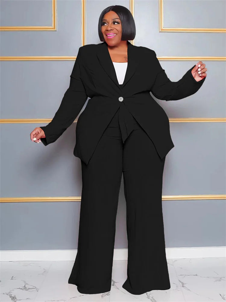 Esther Plus Size Women Clothing Two Piece Sets
