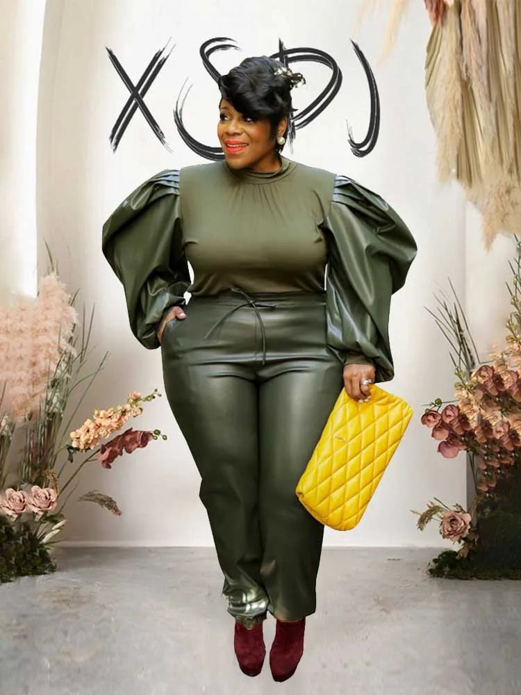 Alicia Plus Size Women Clothing Two Piece Sets