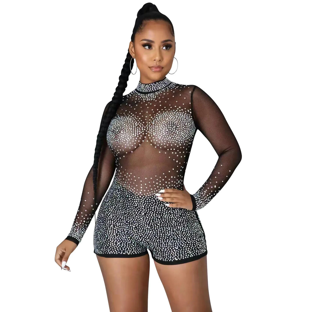 Battery Park Nightclub Long See tough Street Low Waist Jumpsuit