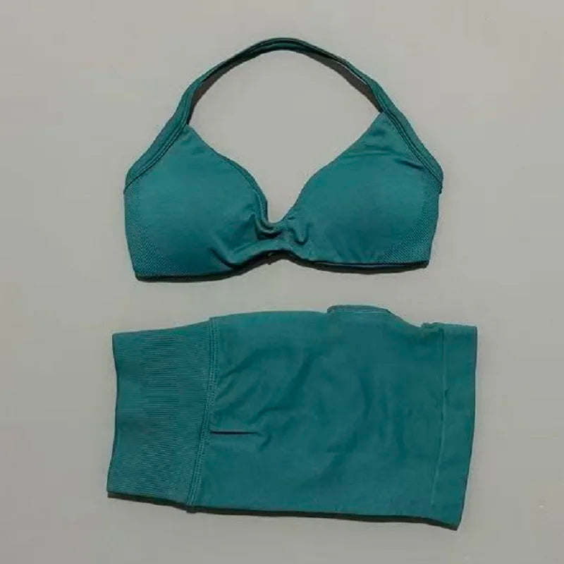 Dylan Sports Strappy Seamless Two Piece Sets