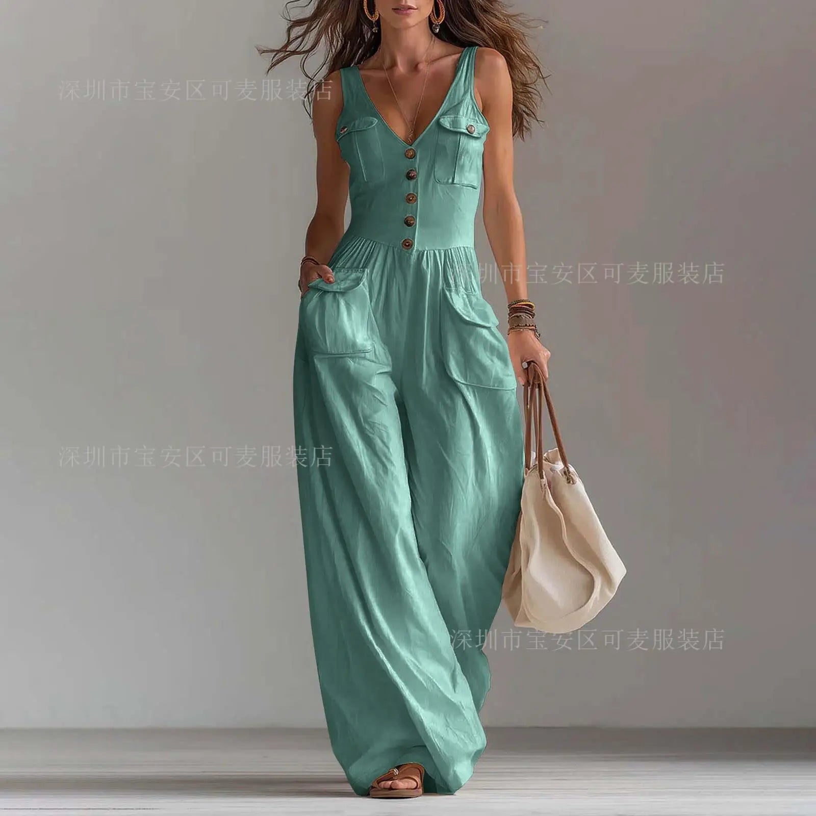 Spring/Summer Women's Jumpsuit