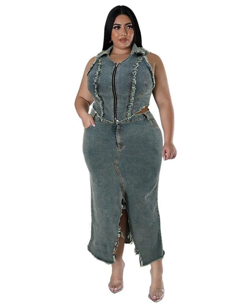 Yubelkis Plus Size Casual Set Two Piece Sets