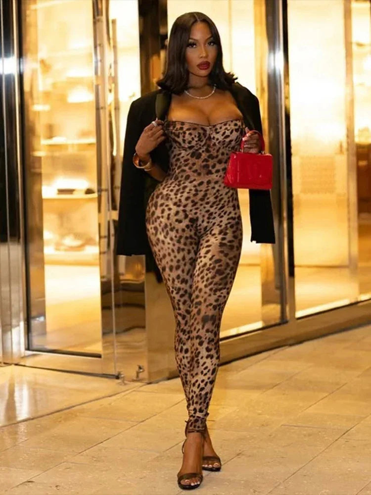 Thornwood Sleeveless Hottie Sexy Trend Street Fit Stretch Jumpsuit