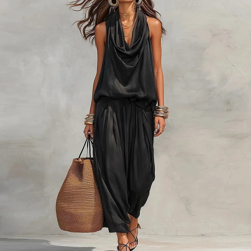 Perla Outfit Loose Elegant Streetwear Two-Piece Sets