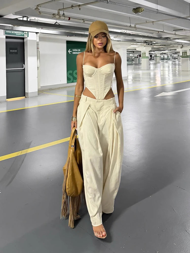 Paola Spring Casual Women Outfit Two Piece Sets