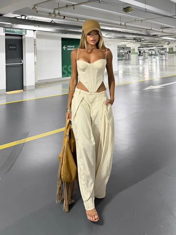 Paola Spring Casual Women Outfit Two Piece Sets