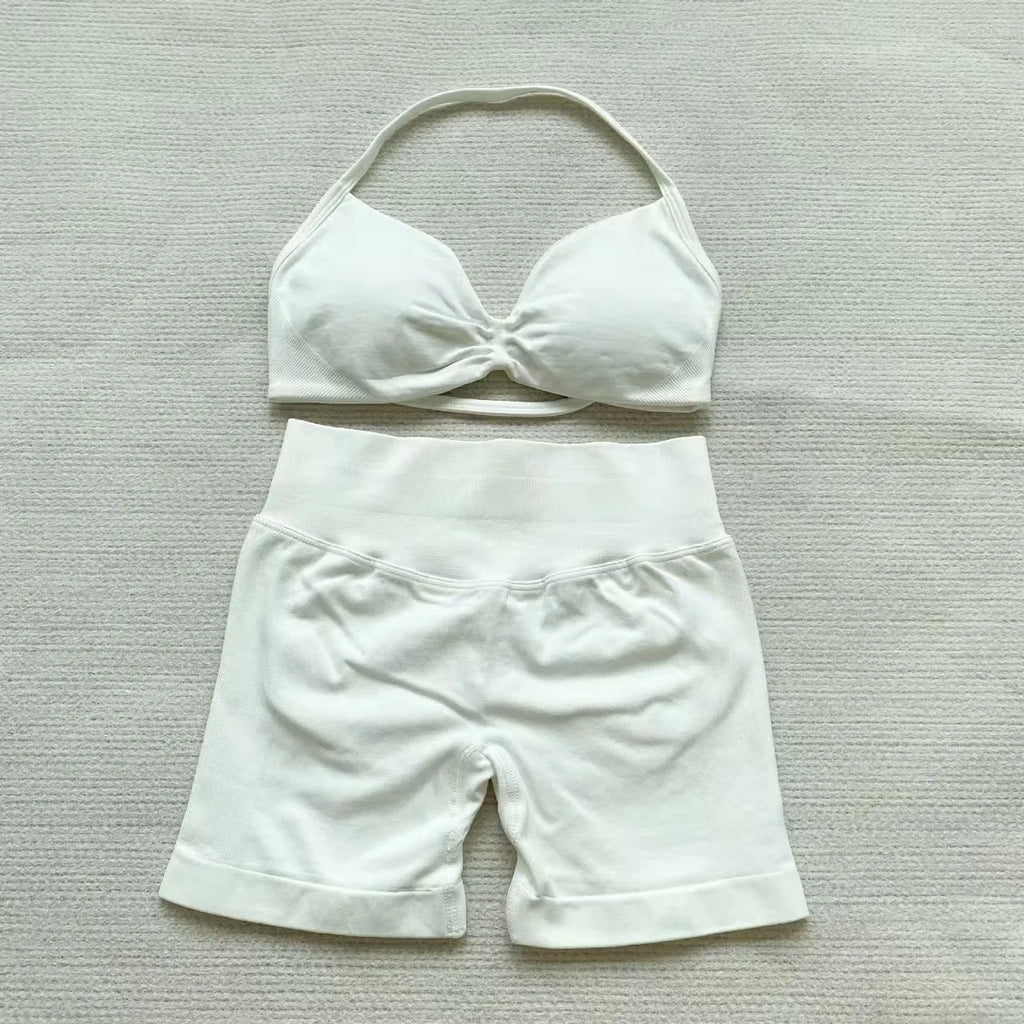 Camila Women Seamless Strappy Two Piece Sets